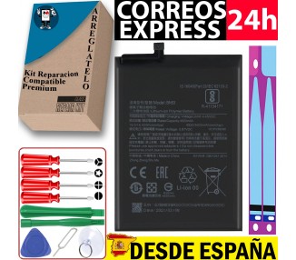 Bateria para Xiaomi Redmi Note 9 Pro, Pro Max, MPN Original: BN53