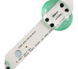 Kit Reparacion Retroiluminacion Tiras de Led PARA TV LG 55" 55UK6400PLF 55UK6200PUA 55UK6200PLA 55UK6200PUE 55UK6300PUE 55UK6300MLB 55UK6300PLB 55UK6360PSF 55UK6470PLC 55UM6910PUC AGF30214601