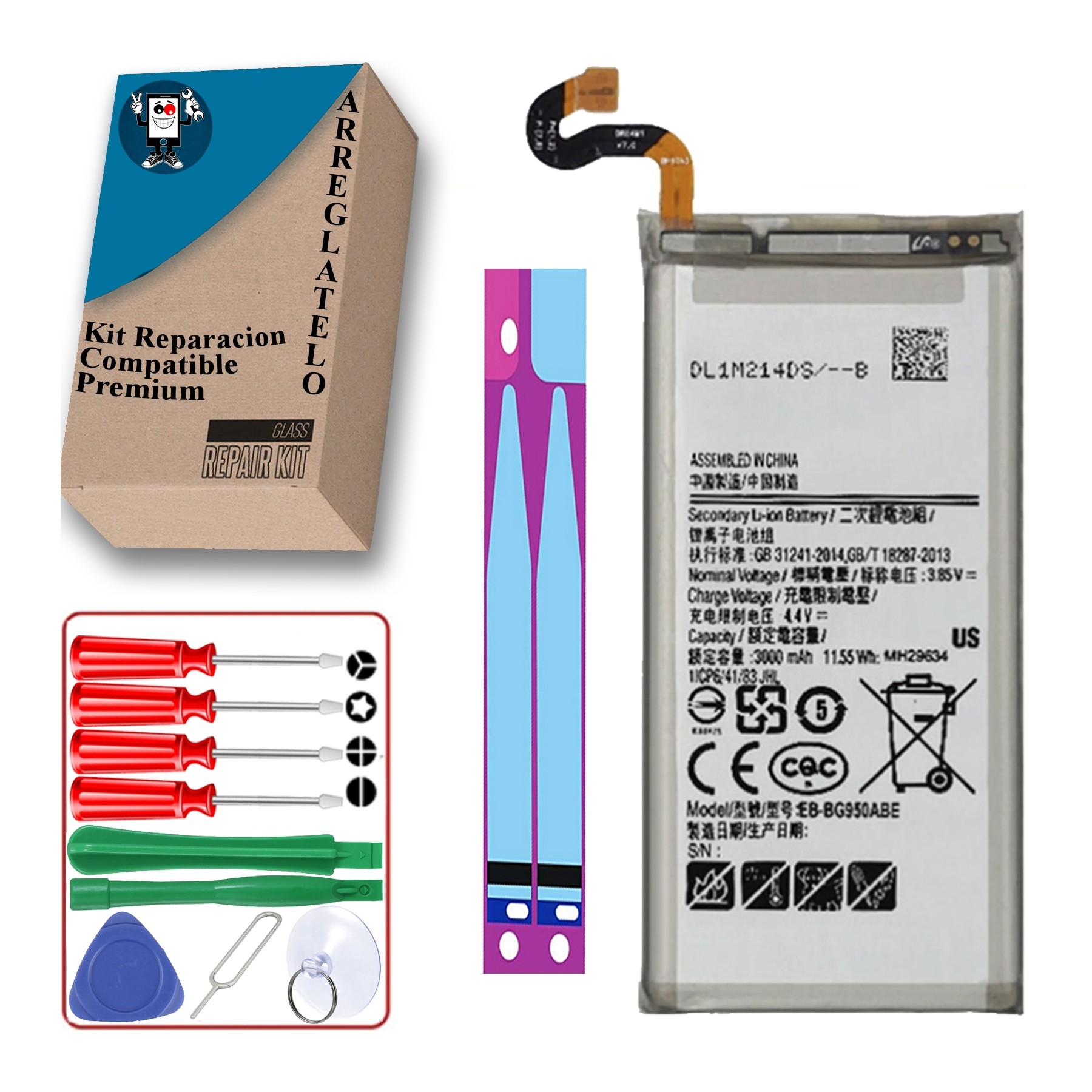 Batería Para Samsung Galaxy S8, MPN Original: Eb-Bg950Abe