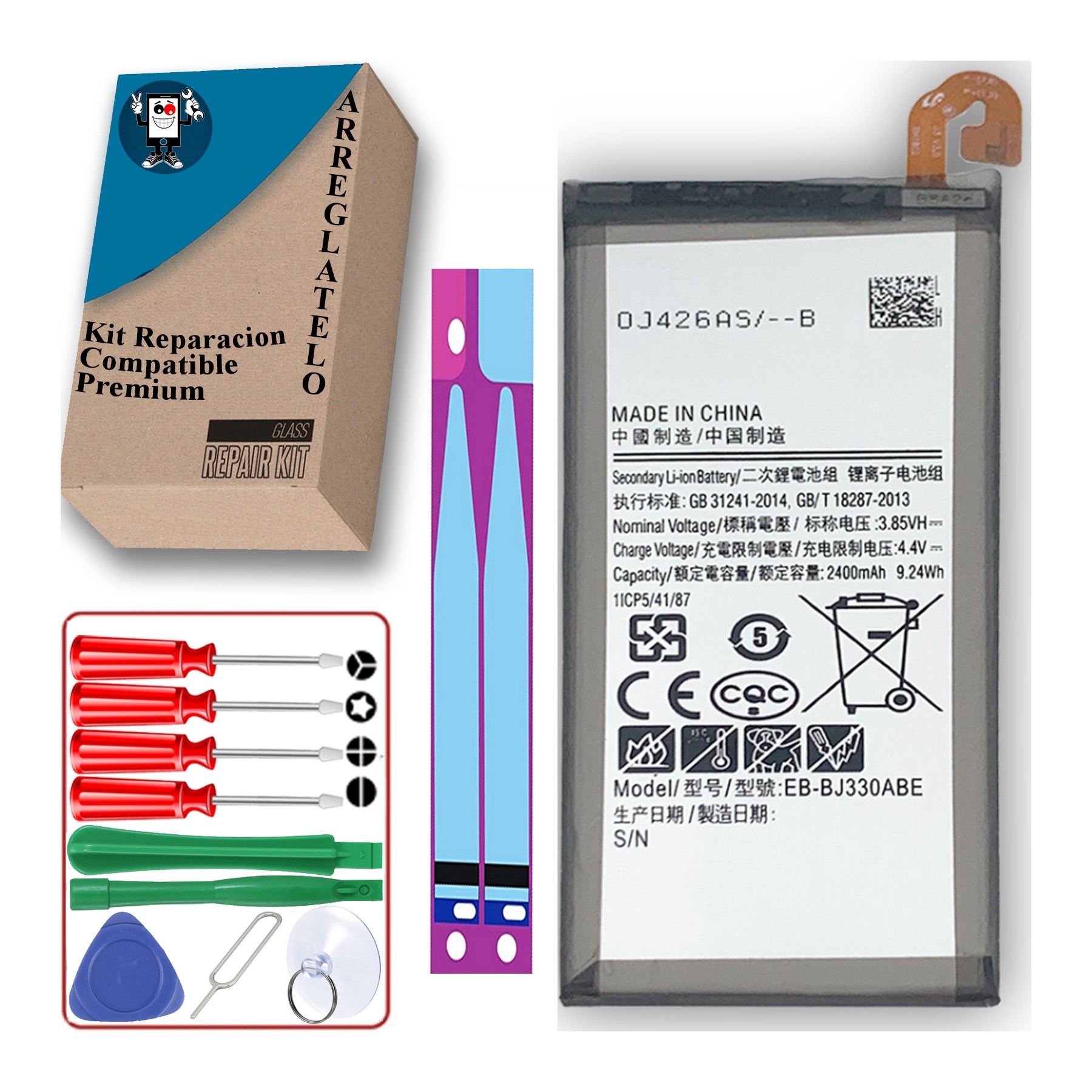 Battery for Samsung Galaxy J3 2017 J330F - Part Number EB-BJ330ABE