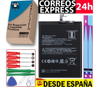 Batería Para Xiaomi Mi Max 3, MPN Original: Bm51
