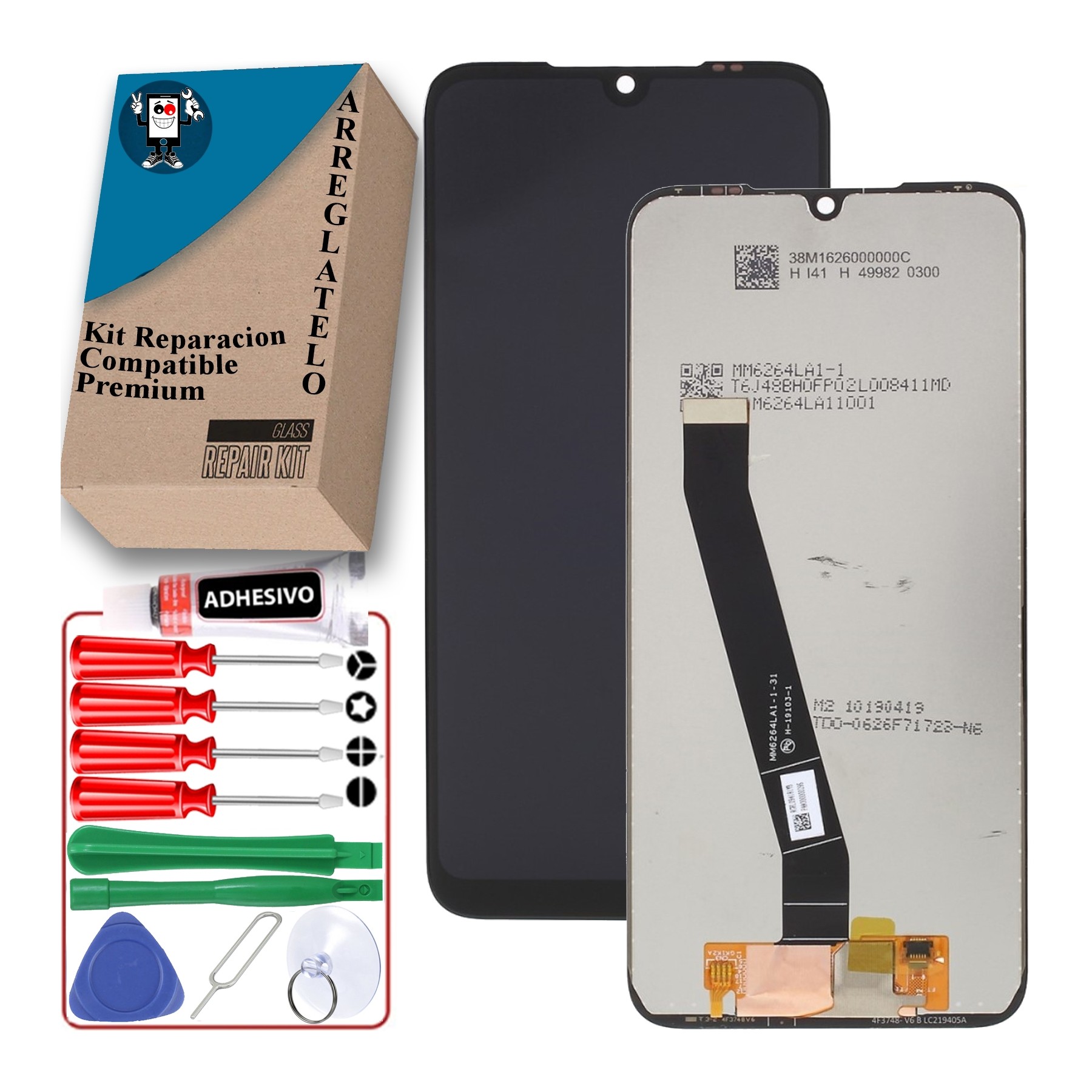 Kit Reparación Pantalla para Xiaomi Redmi 7 M1810F6LGN M1810F6LH Negra