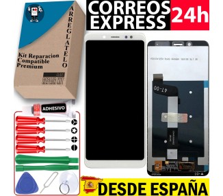 Kit Reparación Pantalla Para Xiaomi Redmi Note 5 & 5 Pro Blanca