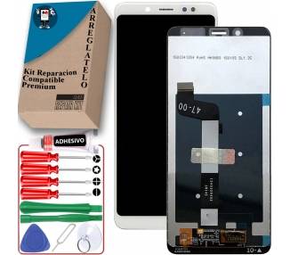 Kit Reparación Pantalla Para Xiaomi Redmi Note 5 & 5 Pro Blanca