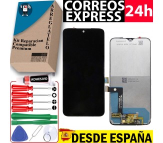 Kit Reparación Pantalla para Motorola Moto G7 Ceramico Negra