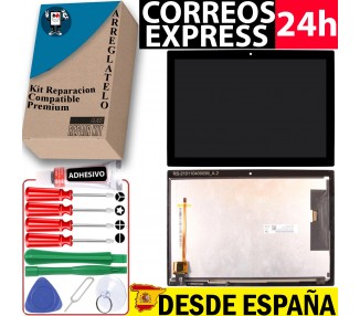 Kit Reparación Pantalla para Lenovo Tab 4, 10 Pulgada,S X304 Negra