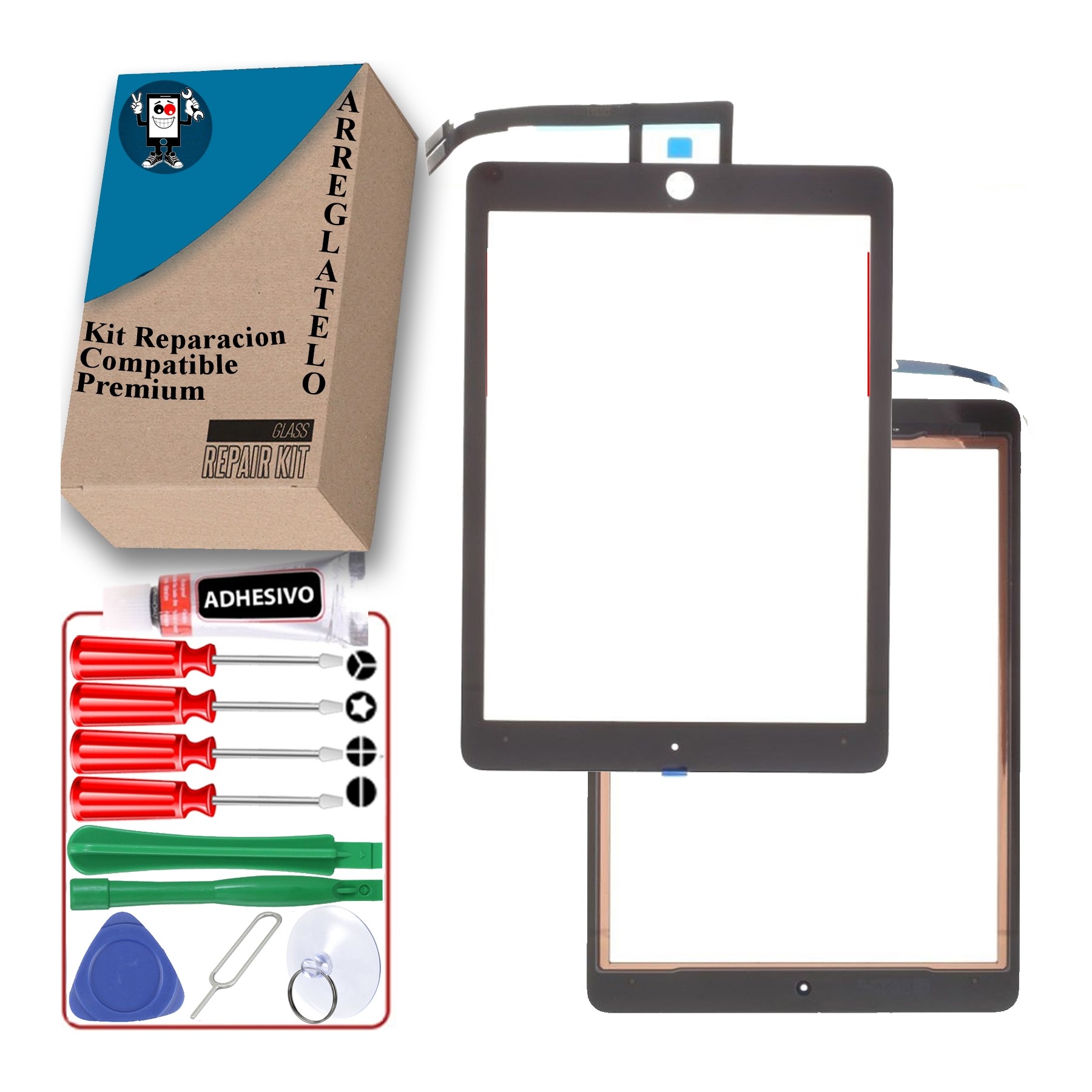 Pantalla Tactil Digitalizador Para Apple Ipad Pro 9.7 2016 Negra