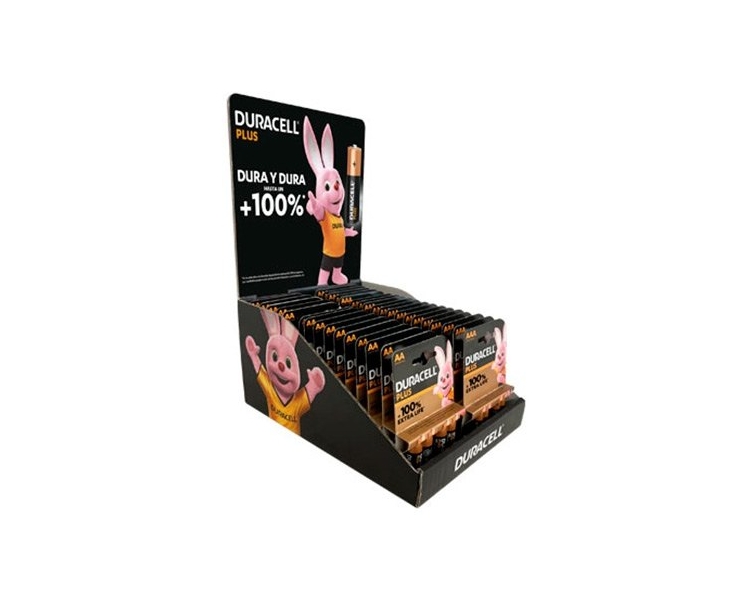 Counter Plus Duracell AA,AAA,C,C,9V