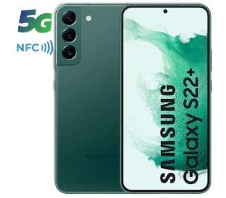 Smartphone samsung galaxy s22 plus 8gb/ 256gb/ 6.6'/ 5g/ verde