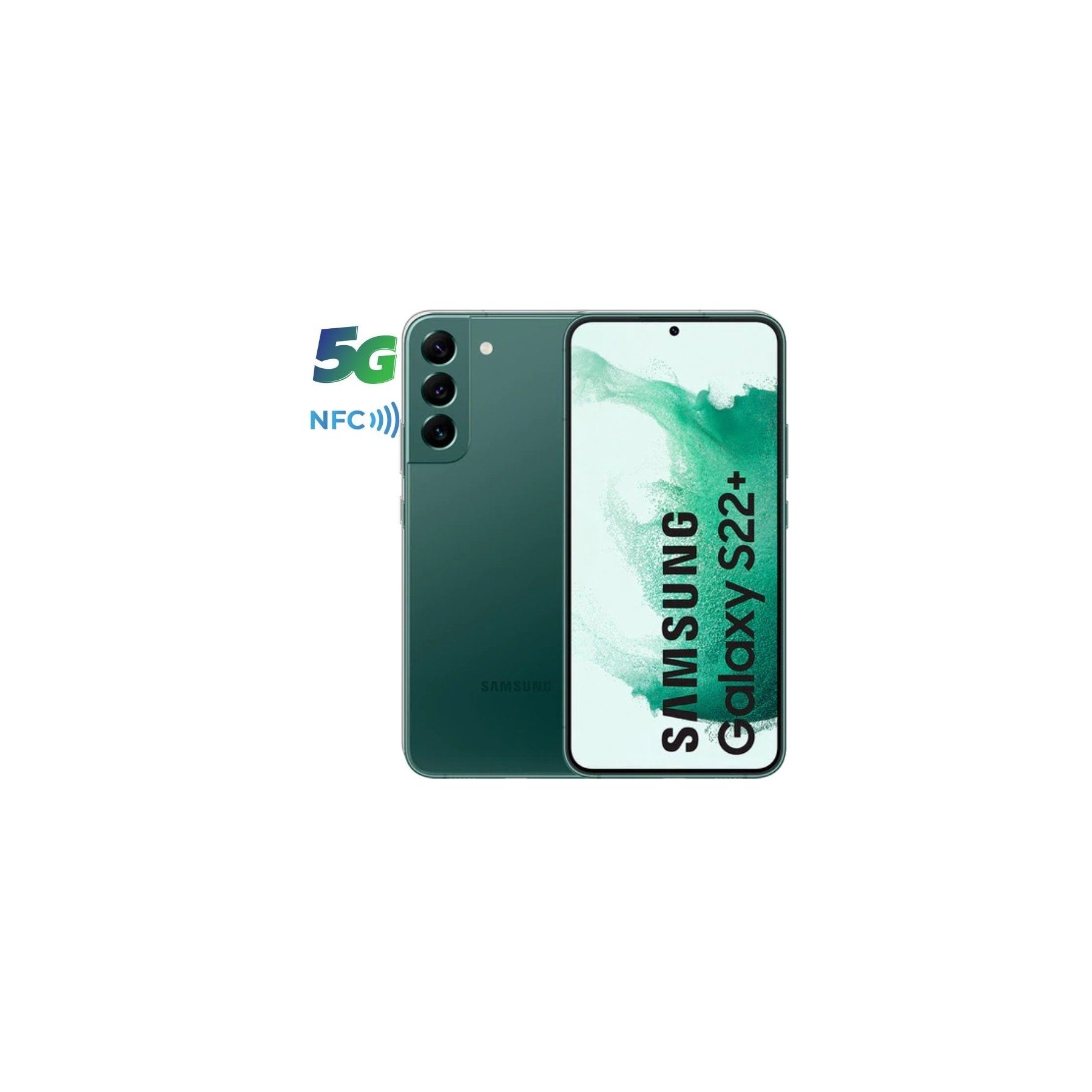 Smartphone samsung galaxy s22 plus 8gb/ 256gb/ 6.6'/ 5g/ verde
