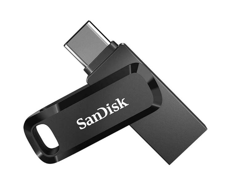 Memoria USB Pen Drive 128gb sandisk ultra dual drive go/ usb 3.1 tipo-c/ usb