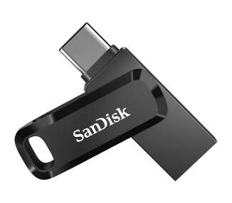 Memoria USB Pen Drive 64gb sandisk ultra dual drive go/ usb 3.1 tipo-c/ usb