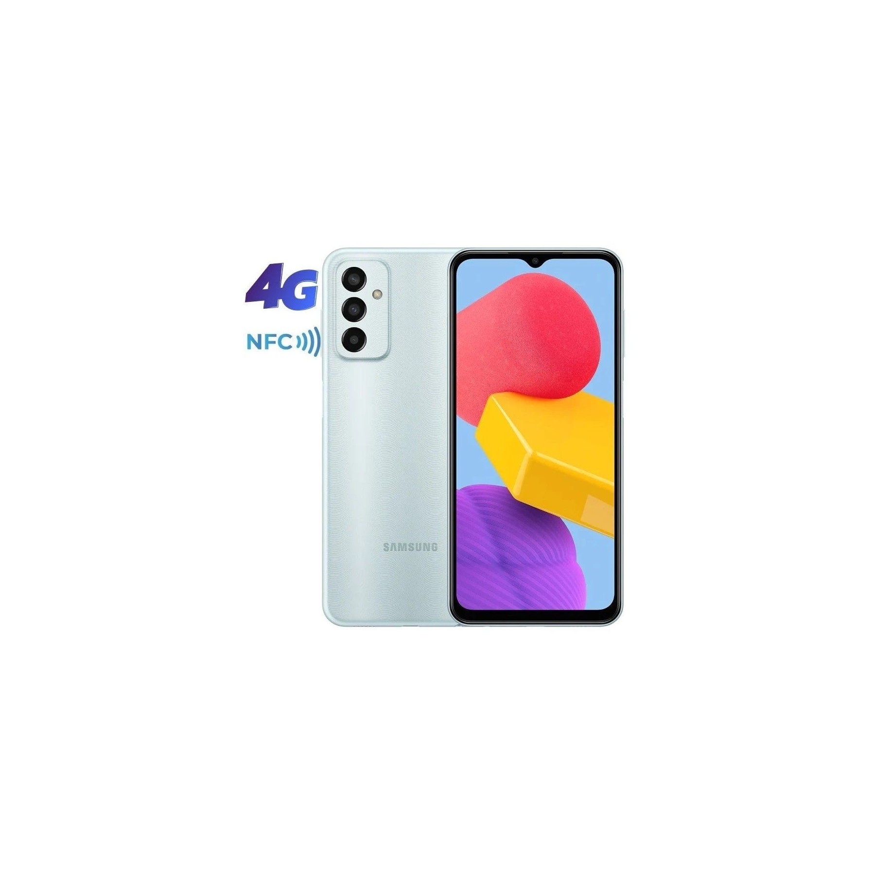 Smartphone samsung galaxy m13 4gb/ 128gb/ 6.6'/ azul claro