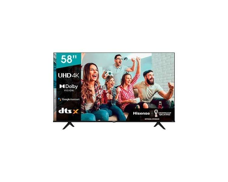 TELEVISIÓN LED 58  HISENSE 58A6BG SMART TV 4K UHD
