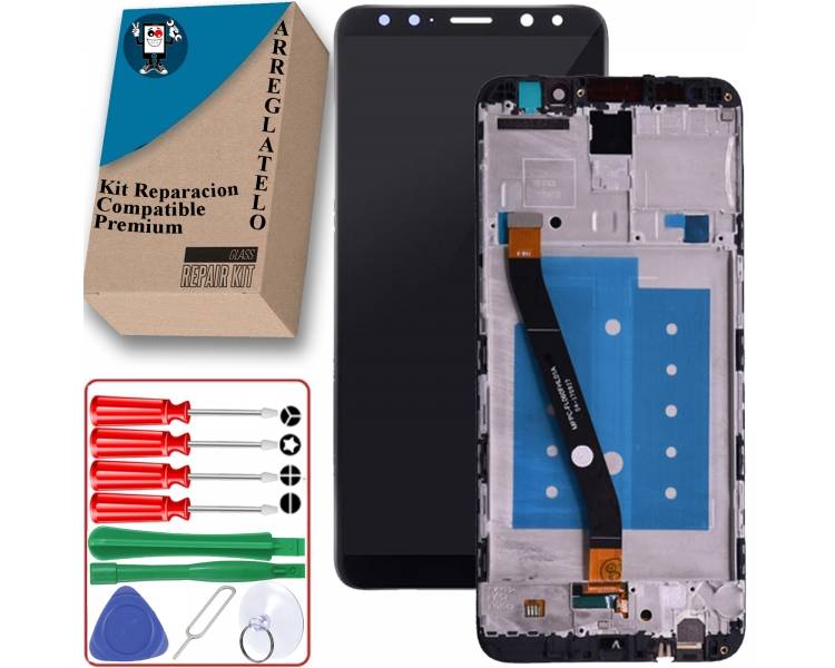 Kit Reparación Pantalla para Huawei Mate 10 Lite Con Marco Negra (D)