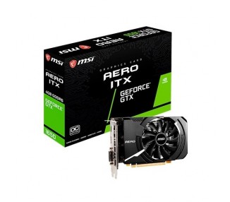 TARJETA GRÁFICA MSI GTX 1650 D6 AERO ITX V1 4GB GDDR6