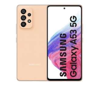Smartphone samsung galaxy a53 8gb/ 256gb/ 6.5'/ 5g/ naranja