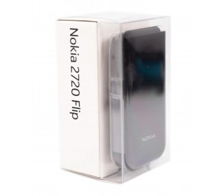 Teléfono Móvil Nokia 2720 Flip Dual Sim Negro