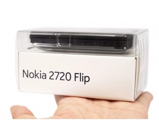 Teléfono Móvil Nokia 2720 Flip Dual Sim Negro