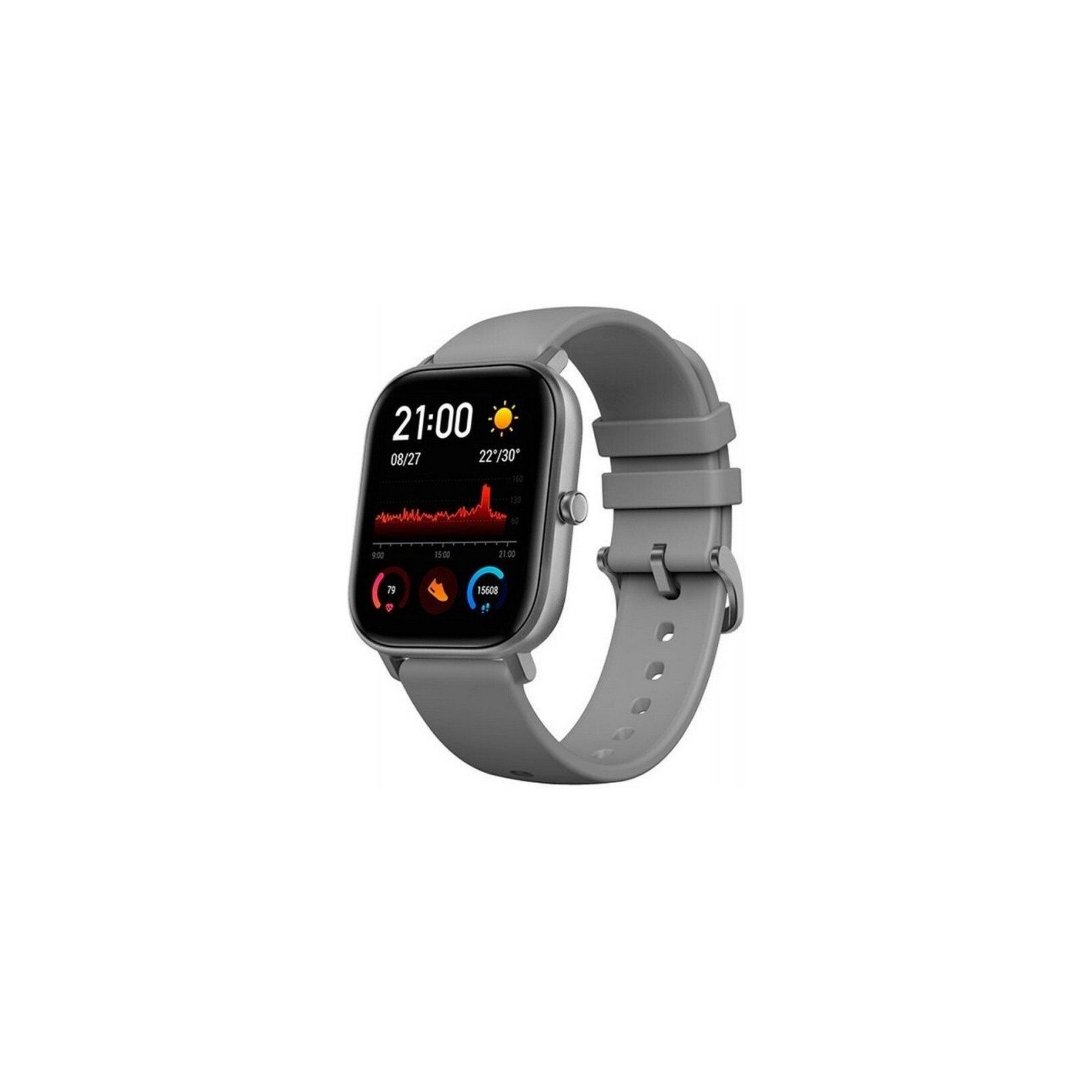 Smartwatch huami amazfit gts/ notificaciones/ frecuencia cardíaca/ gps/ gris