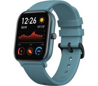 Smartwatch huami amazfit gts/ notificaciones/ frecuencia cardíaca/ gps/ azul acero