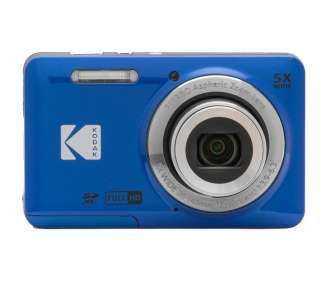 Cámara digital kodak pixpro fz55/ 16mp/ zoom óptico 5x/ azul