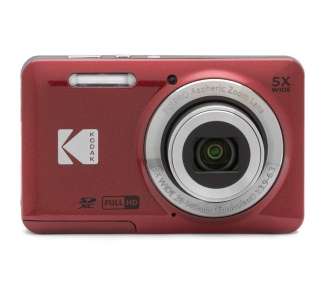 Cámara digital kodak pixpro fz55/ 16mp/ zoom óptico 5x/ roja