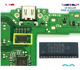 Circuito integrado IC Pericom PI3USB transmisión video para Nintendo Switch