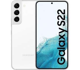 Smartphone samsung galaxy s22 8gb/ 128gb/ 6.1'/ 5g/ blanco