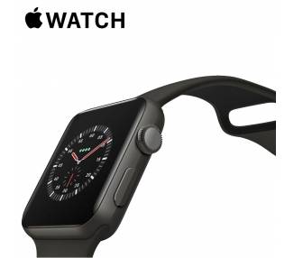 Apple Watch (Series 3) 38Mm Gps Lte Aluminium Ceramic Negro Correa Deportiva A+