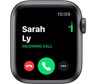 Watch (Series 3) 38 - Acier inoxydable Noir - Bracelet Sport noir