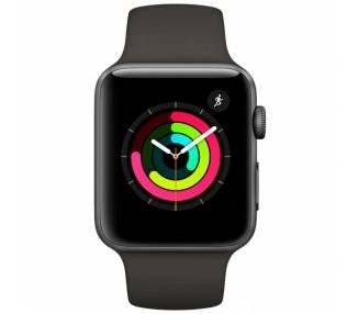 Apple Watch (Series 3) 38Mm Gps Lte Aluminium Ceramic Negro Correa Deportiva A+
