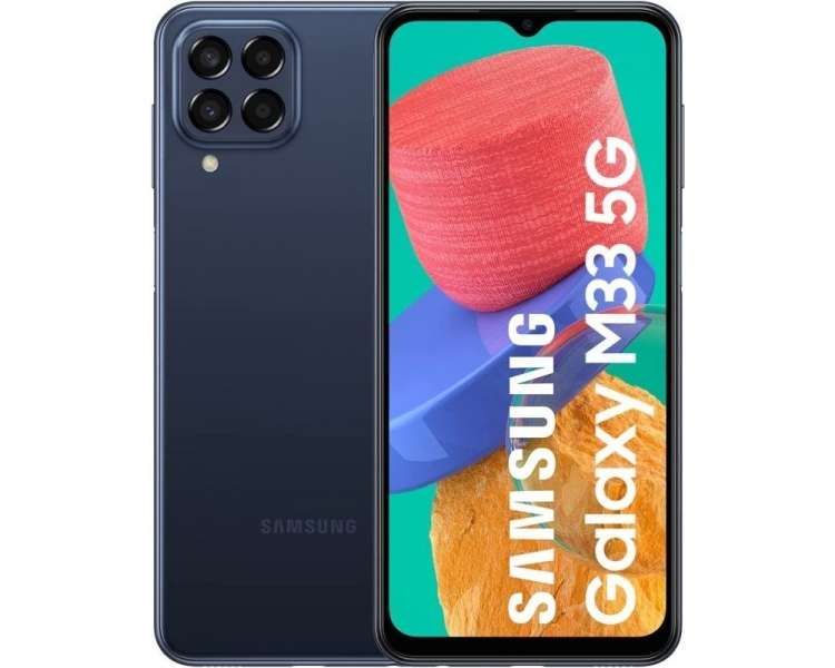 Smartphone Samsung Galaxy M33 6GB 128GB 6.6" 5G Azul