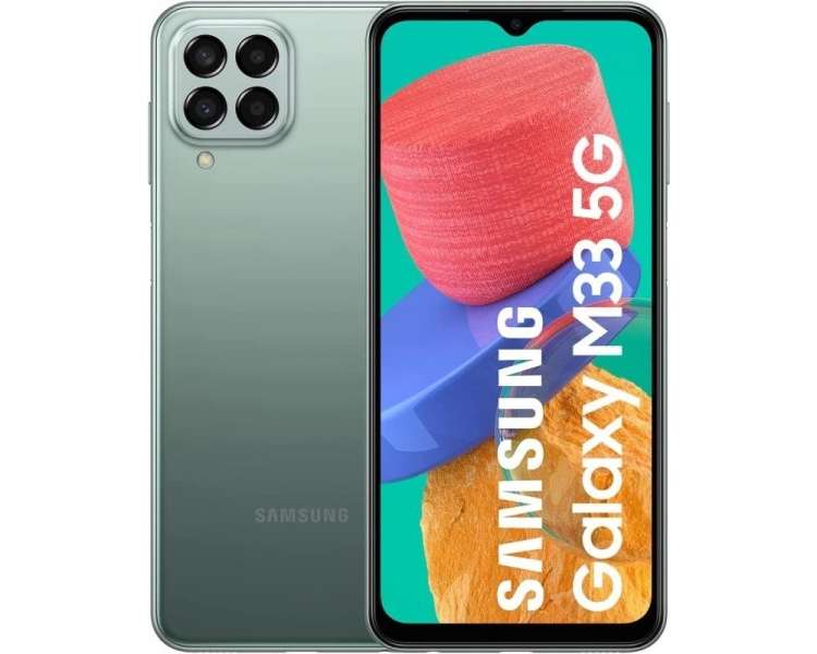 Smartphone Samsung Galaxy M33 6GB 128GB 6.6" 5G Verde