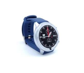 Smartwatch innjoo voom sport/ notificaciones/ frecuencia cardíaca/ azul