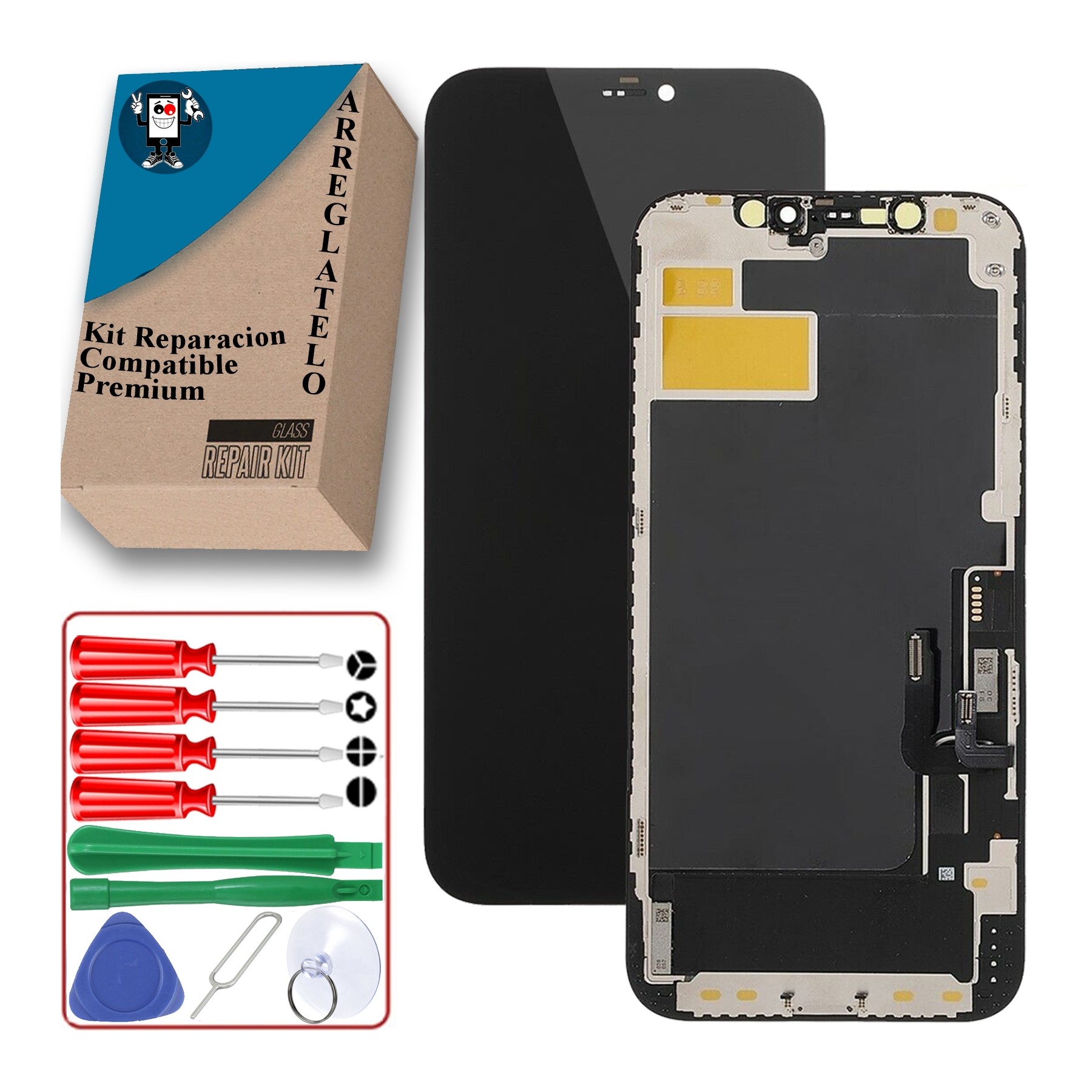 Kit Reparación Pantalla para Apple iPhone 12 & 12 Pro Incell