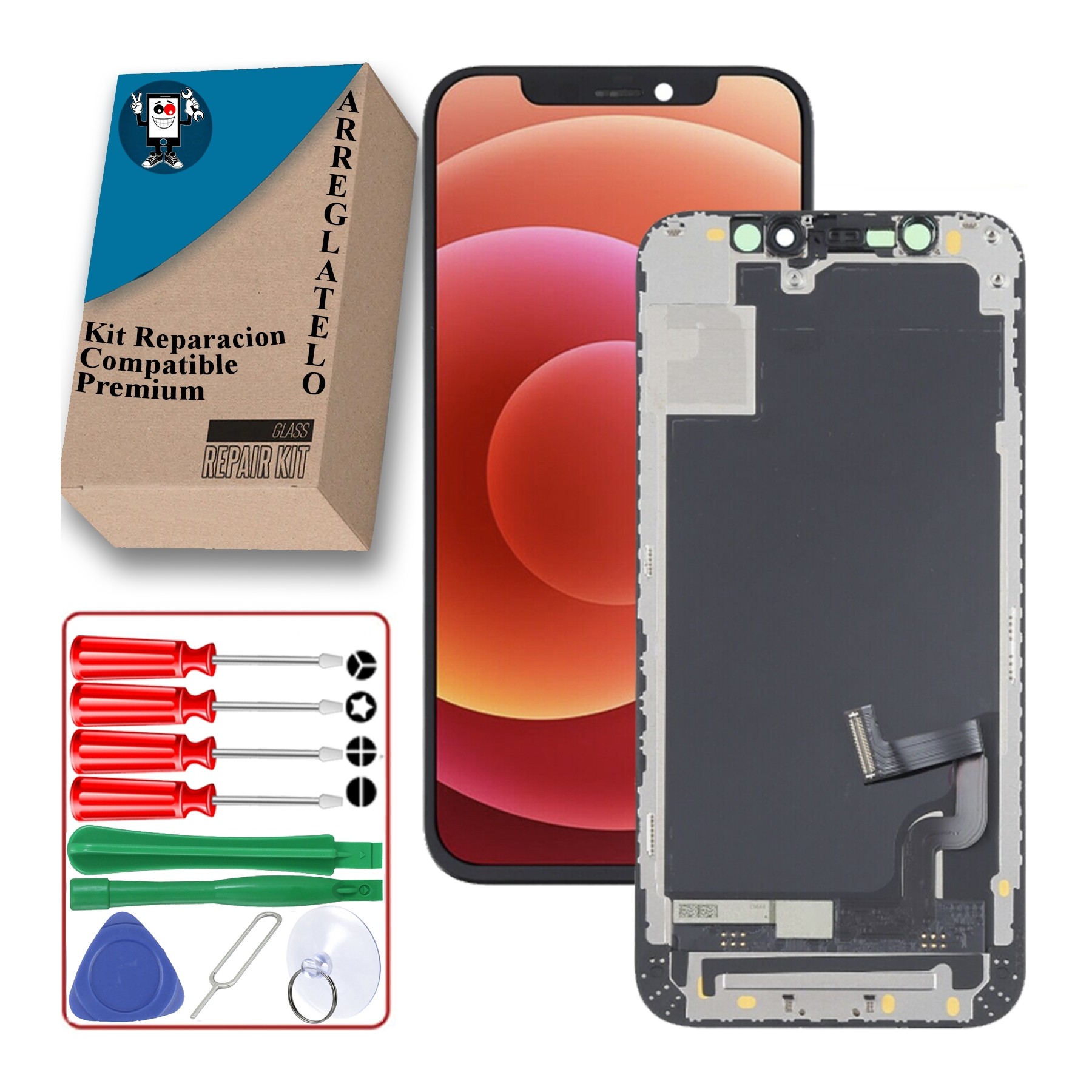 Kit Reparación Pantalla para Apple iPhone 12 Mini Incell