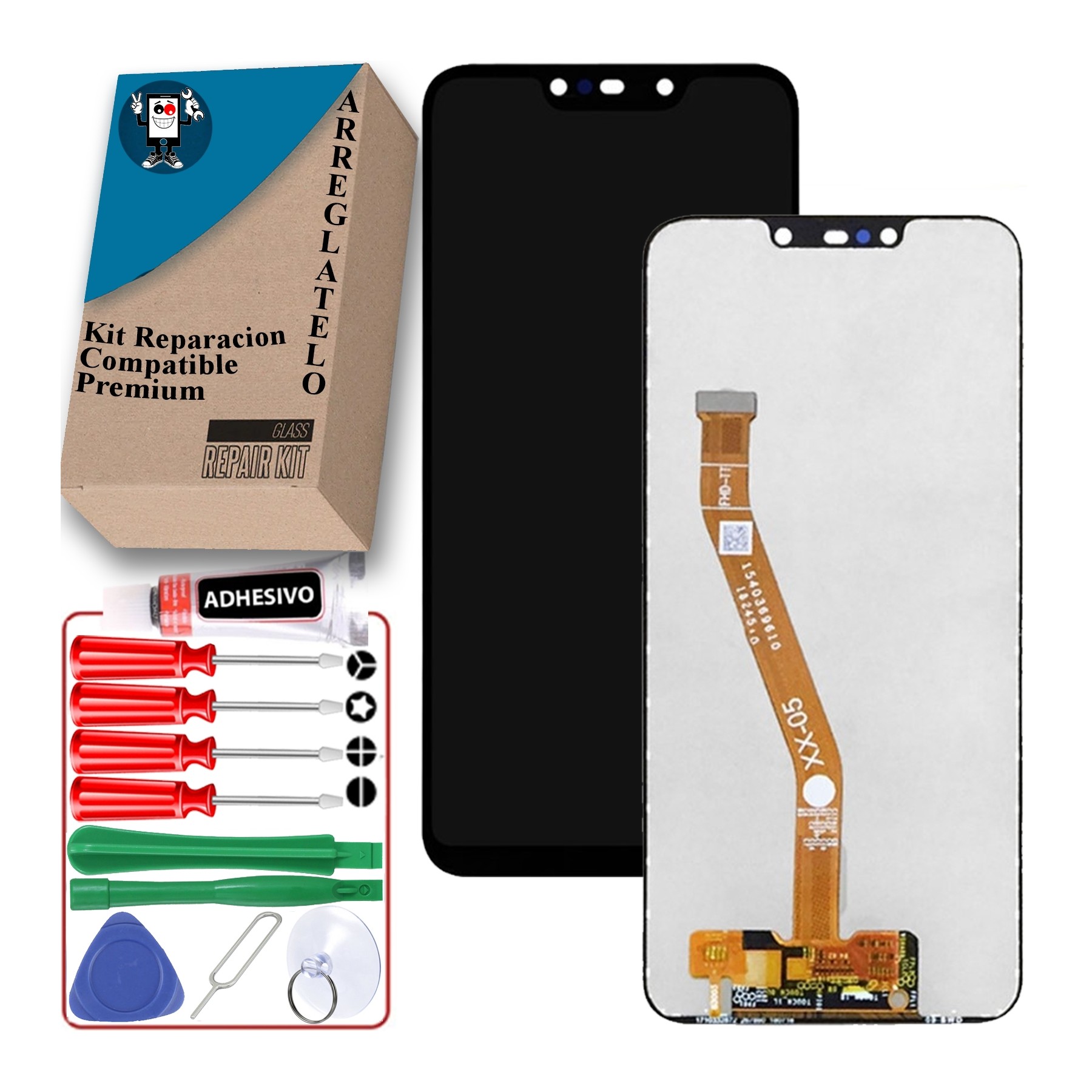 Pantalla para Huawei Mate 20 Lite SNE-LX1 SNE-AL00 Negro OEM