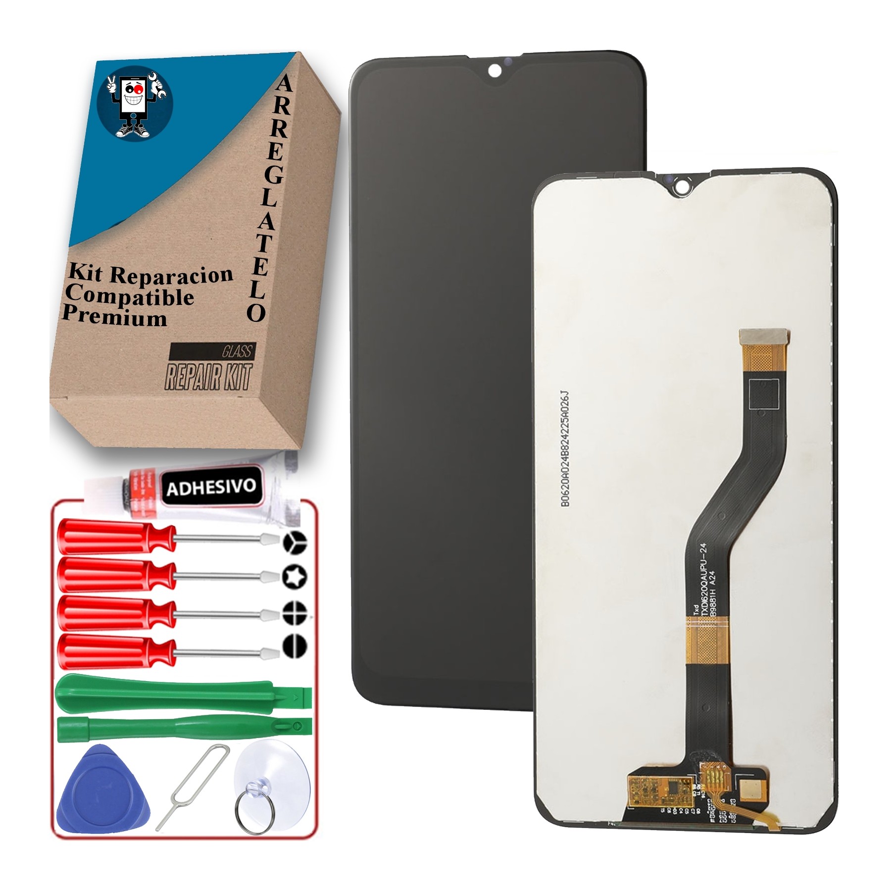 Kit Reparación Pantalla para Samsung Galaxy A10S, TFT, Negra