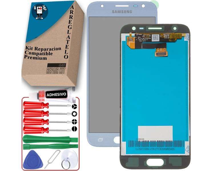 Kit Reparación Pantalla para Samsung Galaxy J3 2017 J330F, TFT - Azul