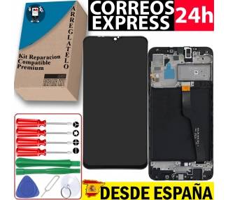 Kit Reparación Pantalla para Samsung Galaxy M10 M105F OLED Con Marco Negra