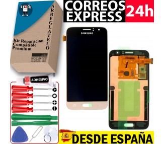 Kit Reparación Pantalla Original Para Samsung Galaxy J1 J120F, Dorado