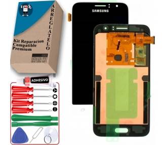 Kit Reparación Pantalla Original Para Samsung Galaxy J1 J120F, OLED, Blanca