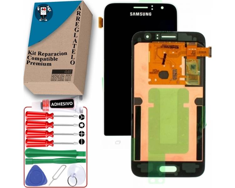 Kit Reparación Pantalla Original Para Samsung Galaxy J1 J120F, OLED, Blanca