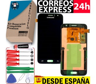 Kit Reparación Pantalla Original Para Samsung Galaxy J1 J120F, Negra