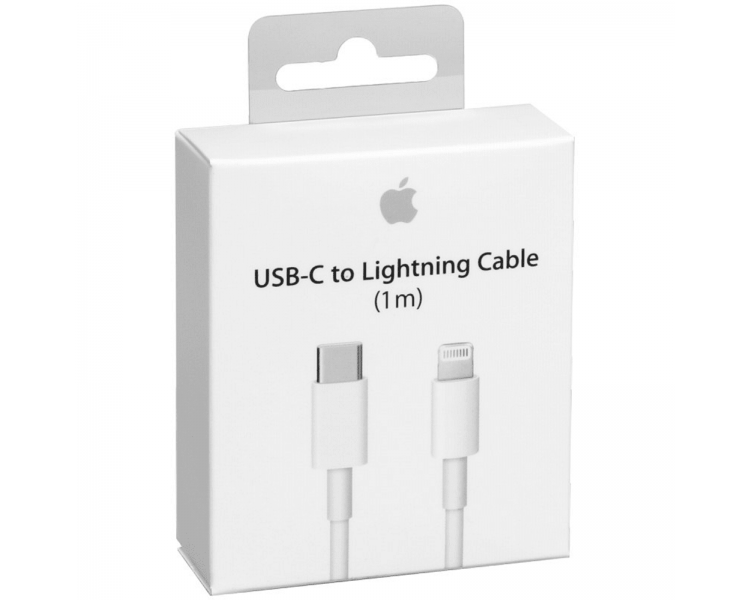 Cable Usb-C Tipo C A Lightning Cable 1M Blanco Carga Rapida