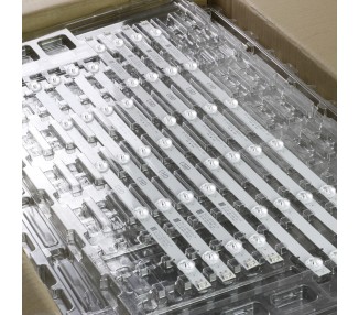 Kit Reparacion Retroiluminacion Tiras de Led PARA TV 55" Phillips PTV55U21 LG 55UJ6300 55UJ6000 55UJ6200 55UJ620V 55LJ620V