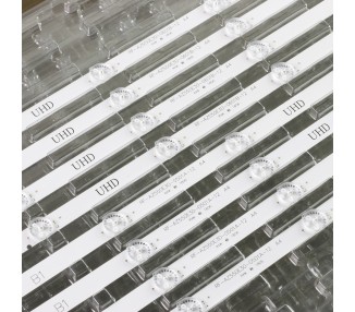 Kit Reparacion Retroiluminacion Tiras de Led PARA TV 55" Phillips PTV55U21 LG 55UJ6300 55UJ6000 55UJ6200 55UJ620V 55LJ620V