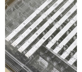 Kit Reparacion Retroiluminacion Tiras de Led PARA TV 55" Phillips PTV55U21 LG 55UJ6300 55UJ6000 55UJ6200 55UJ620V 55LJ620V