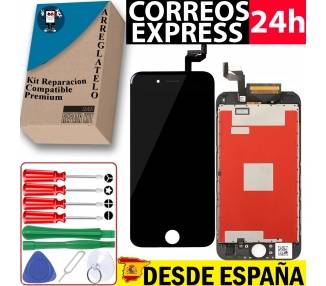 Kit Reparación Pantalla Para iPhone 6S, Completa con Marco, Negra